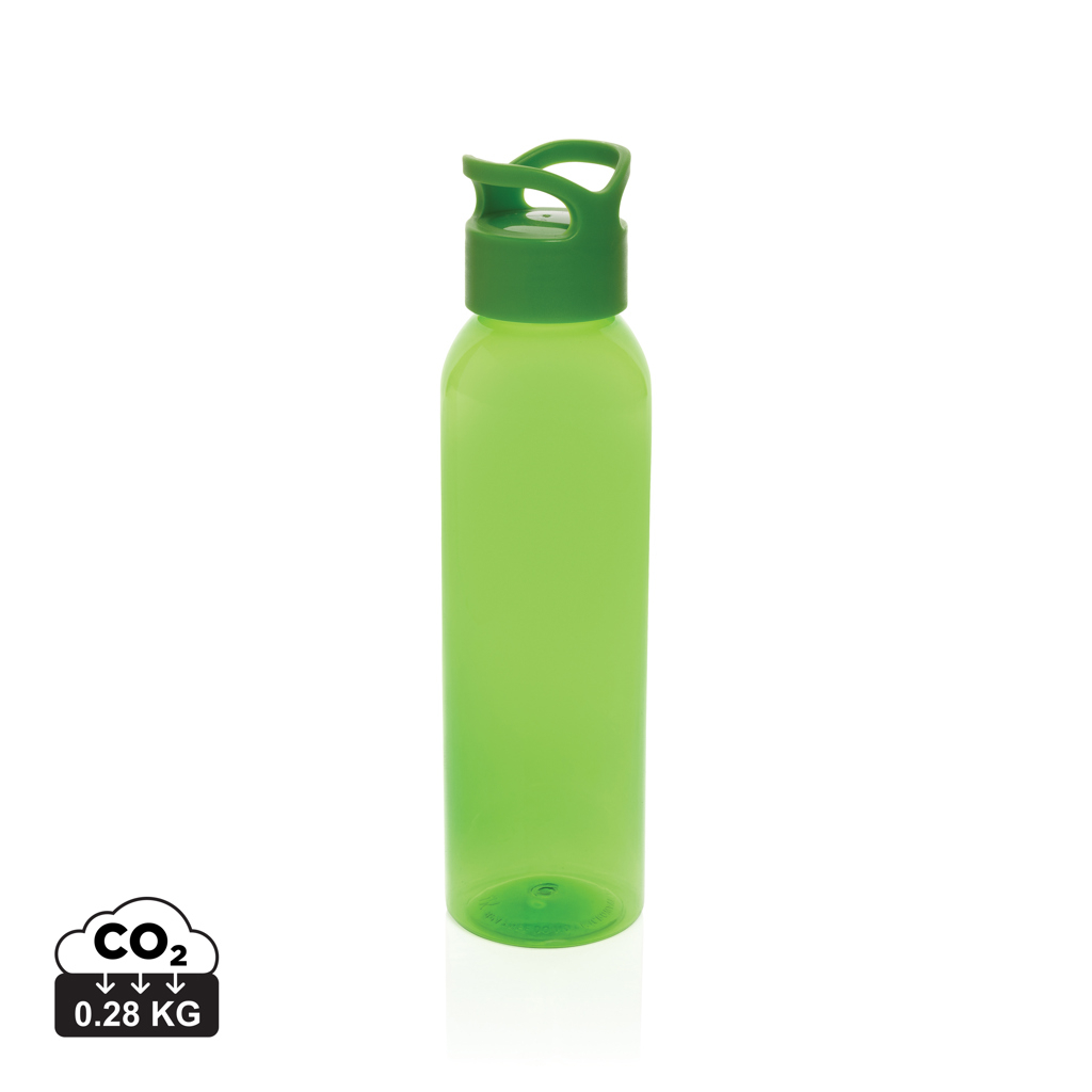 Bouteille d'eau 650ml en rPET à personnaliser Oasis Vert 